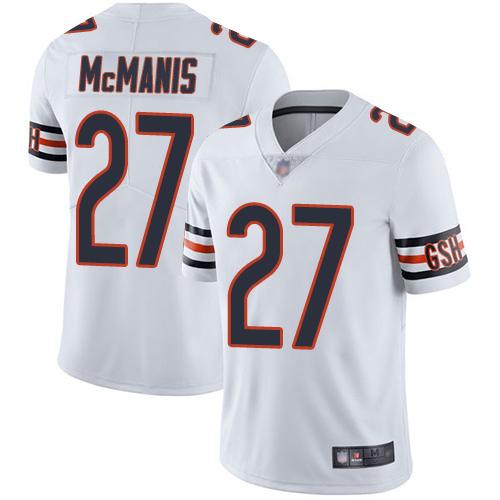 Chicago Bears Limited White Men Sherrick McManis Road Jersey NFL Football #27 Vapor Untouchable